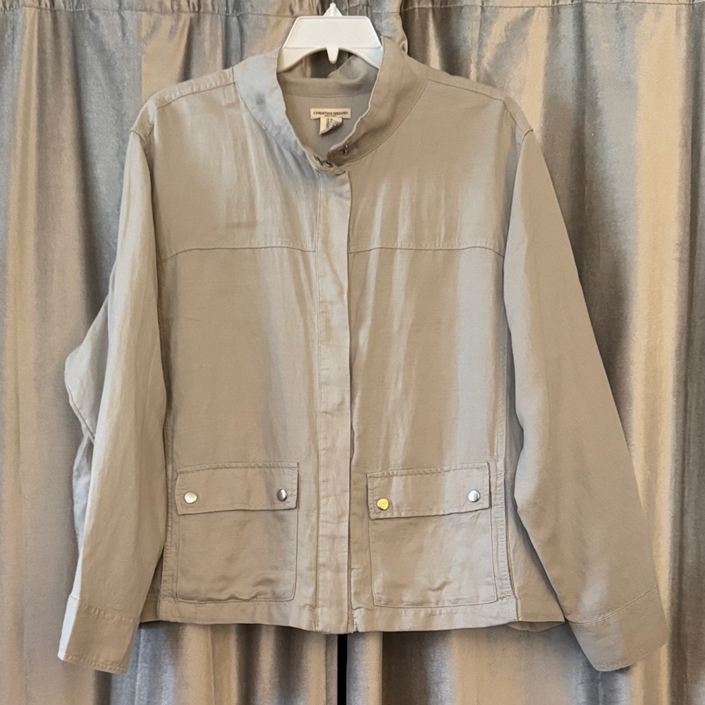 Women's Gray Utility Jacket